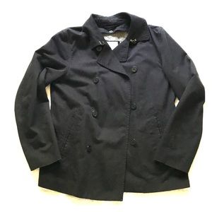 Waxed cotton by John Lewis pea coat